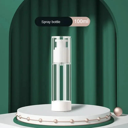 30ml 80ml 100ml Clear Airless Cosmetic Cream Pump Bottle Travel Size Dispenser Makeup Container for Cream Gel Lotion