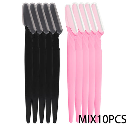 Eyebrow Razor Set Multipurpose Face Razors For Women and Men Dermaplaning Tool  Easy To Use Cutter Shaver Blades Makeup Tools