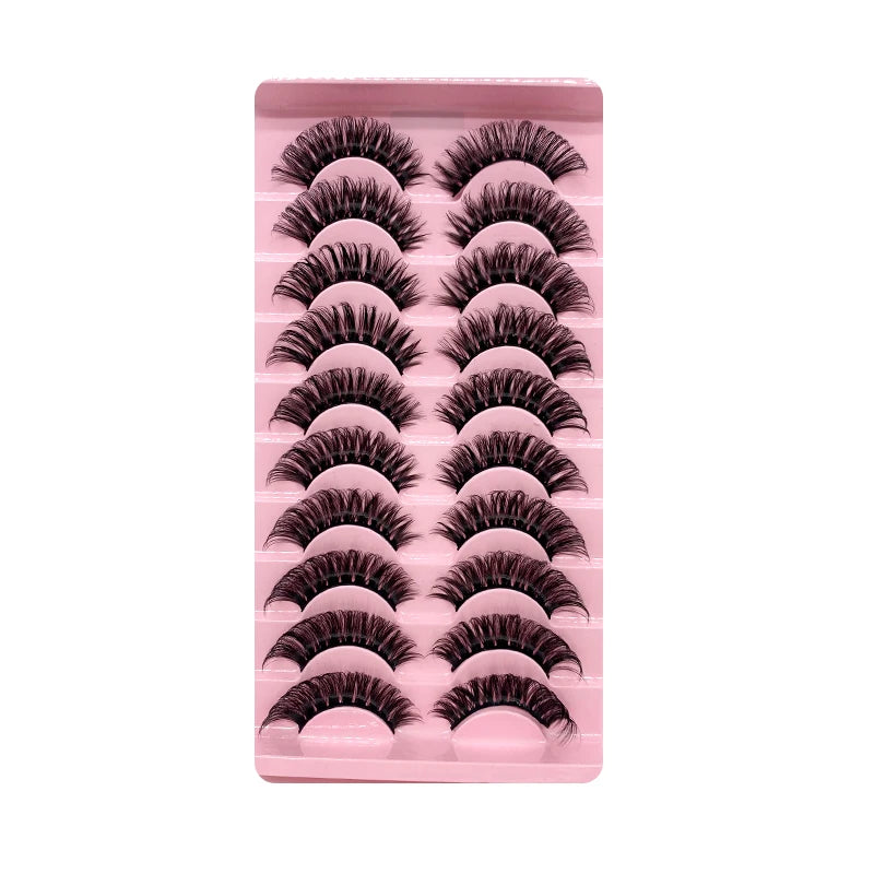 2/10Pairs 3D Mink Lashes russian strip lash Dramatic False Eyelashes Faux Cils Makeup Wholesale Fake Eyelash Extension maquiagem