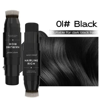 Waterproof Hairline Concealer Stick - Instantly Conceal Roots and Shadows for a Natural-looking Makeup Look Shadow Powder Stick
