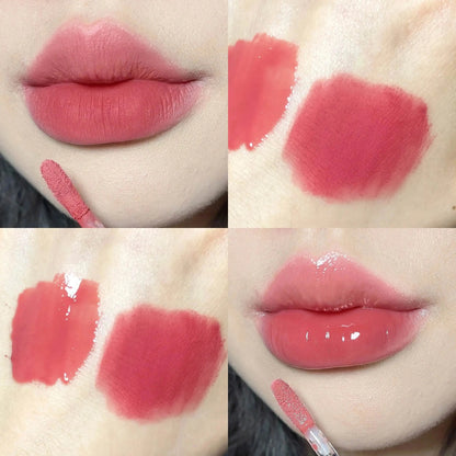 CACE Sexy Red Liquid Lipstick Moisturizing Lip Glaze Tint Long Lasting Matte Lip Mud Waterproof Velvet Lipstick Lips Cosmetics