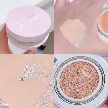 Moisturizing Concealer Air Cushion CC Cream Natural Waterproof Brighten Cushion Foundation High Coverage Makeup Base Cosmetics