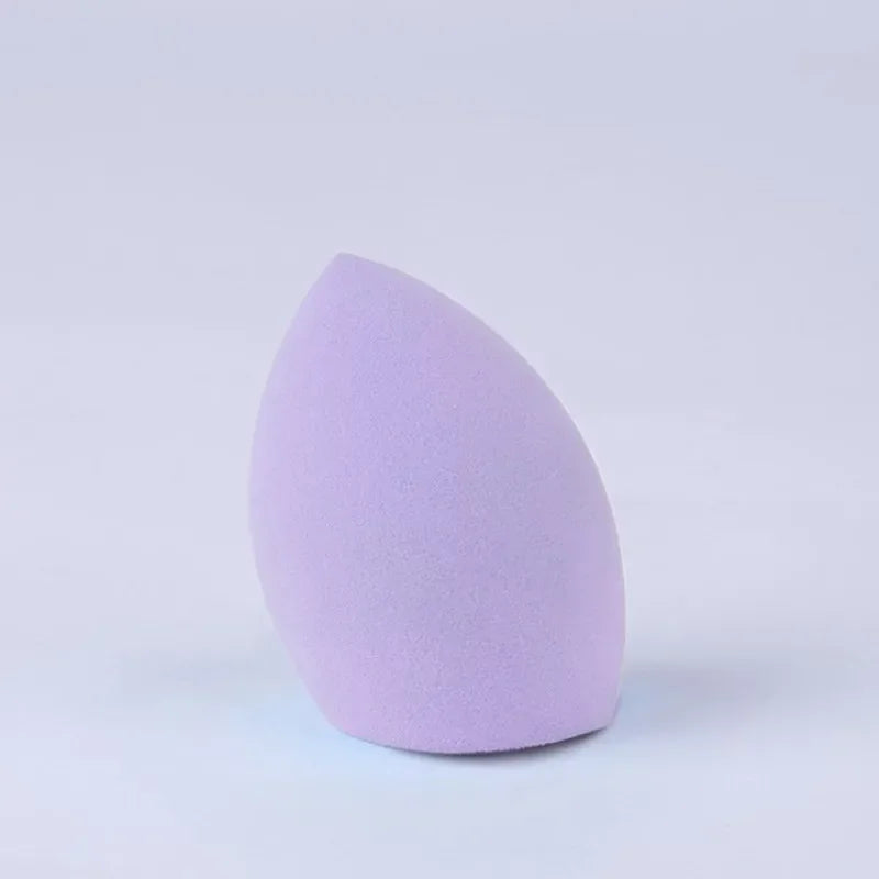 1pc Empty Transparent Puffs Drying Box Storage Case Portable Sponge Stand Cosmetic Egg Shaped Rack Makeup Puff Holder