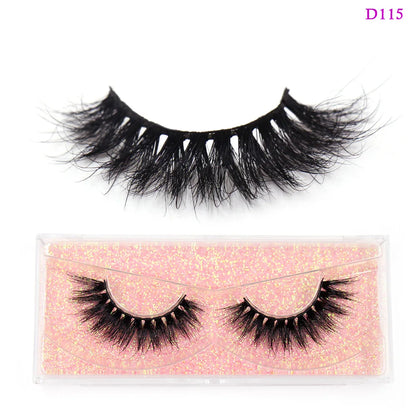 LEHUAMAO Eyelashes 3D Mink Lashes natural mink lashes for daily wear soft lashes Eyelash extension real Eyelash for makeup D103