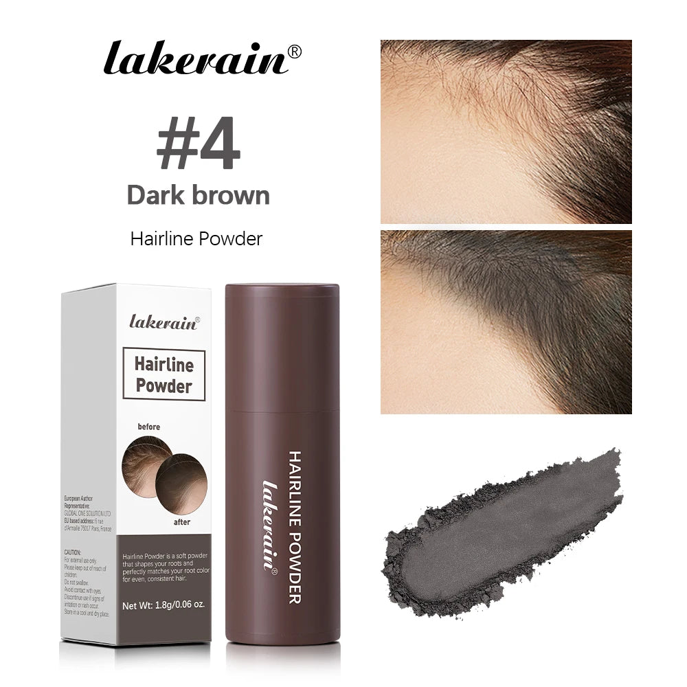 Hairline Powder Long Lasting Shadow Filling Forehead Hair Gaps Waterproof Sweat-proof Fine Powder Natural Color Hairline Makeup