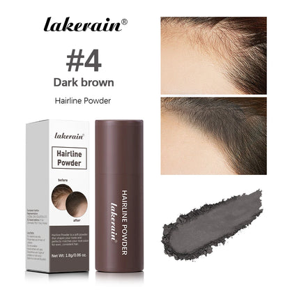 Hairline Powder Long Lasting Shadow Filling Forehead Hair Gaps Waterproof Sweat-proof Fine Powder Natural Color Hairline Makeup