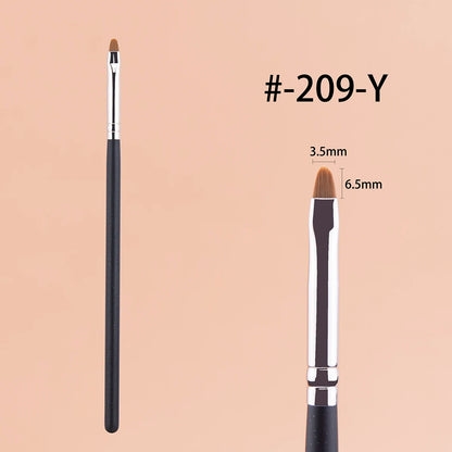 Eyebrow Concealer Brush Flat Eyebrow Brush Angled Ultra Thin Eye Line Concealer Makeup Brushes Precise Make Up Concealer Brush