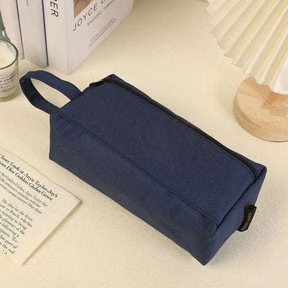 Cosmetic Bag Travel Toiletry Bagwater-Resistant Shaving Bag For Toiletries Accessories Foldable Storage Bags With Divider And Ha
