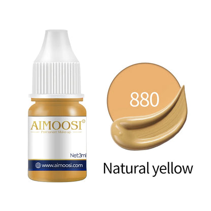 AIMOOSI Lip Tattoo Ink for Semi Permanent Makeup Nano Eyebrows Microblading Pigment 3ML Beauty Health Tattoo Supplies