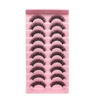 2/10Pairs 3D Mink Lashes russian strip lash Dramatic False Eyelashes Faux Cils Makeup Wholesale Fake Eyelash Extension maquiagem