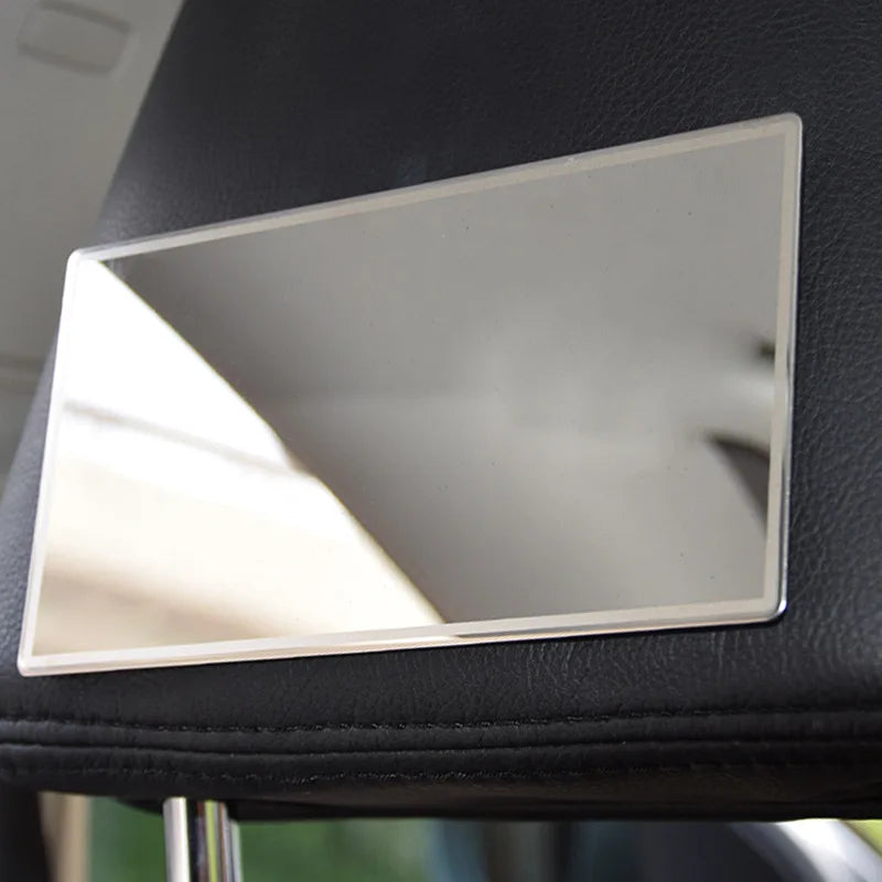 Car Makeup Mirror Car Stainless Steel Portable Auto Sun-Shading Visor HD Mirrors Car Interior Mirror Universal Car-styling