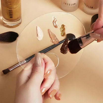 Acrylic Nail Artn Makeup Palette Eye Shadow Stick Gel Foundation Cream Eye Shadow Stick Nail Art Cosmetic Manicure Tools