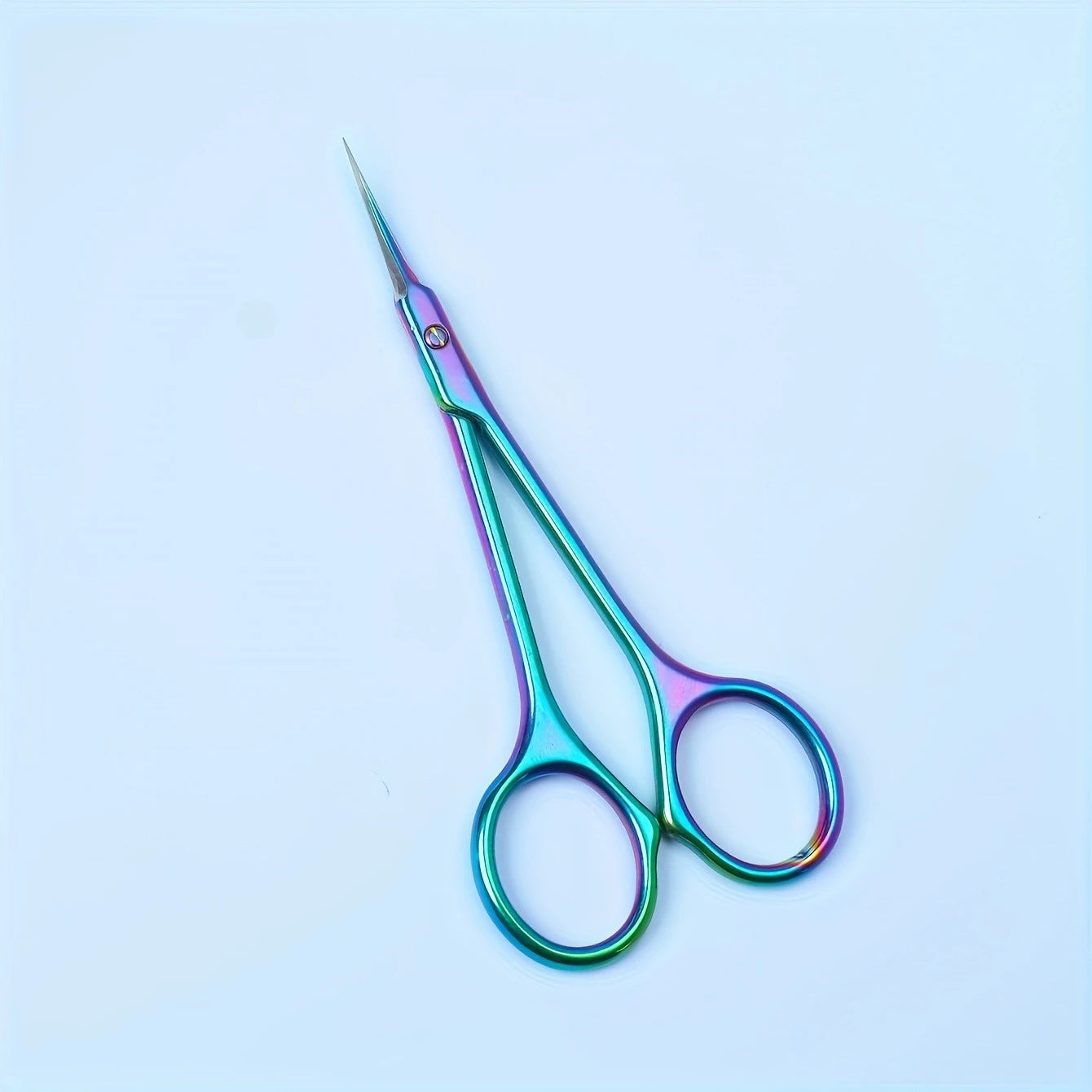 Stainless steel Russian-style dead Light Beige scissors Super Sharp Elbow Sharp Blade Edge Nail Trimming Tool Beauty Tool