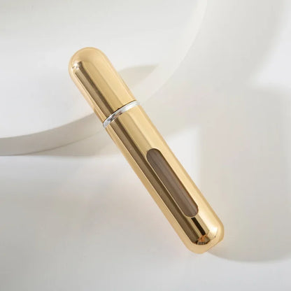 8/10ml Mini Portable Refillable Perfume Bottle Atomizer Pump Aluminum Spray Bottle Cosmetic Container Travel Makeup Tools