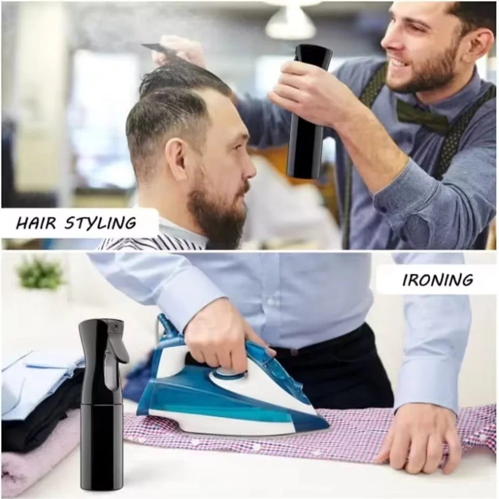 Marseilis 200ml Hairdressing Spray Bottle Barber Hair High Pressure Water Can Salon Refill Bottle Beauty Atomizer Container ﻿Mar