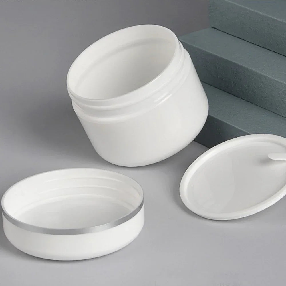 향수 20/30/50/100/150/250ML Refillable Bottles Travel Face Cream Lotion Jar Cosmetic Container White Plastic Empty Makeup Jar Pot