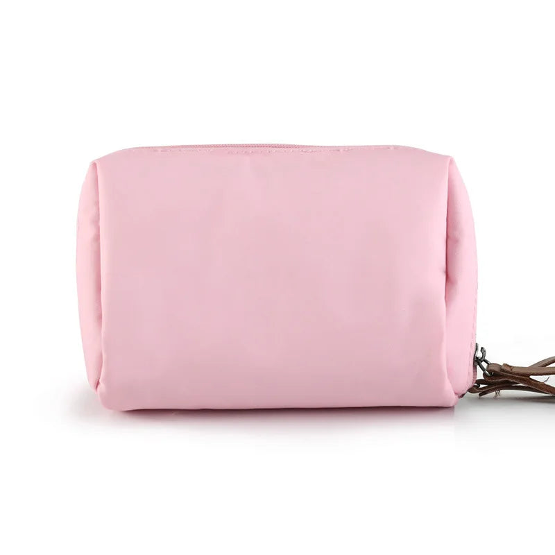 2025 New Women Cosmetic Bag Solid Color Korean Style Makeup Bag Pouch Toiletry Bag Waterproof Makeup Organizer Case  luxury bag