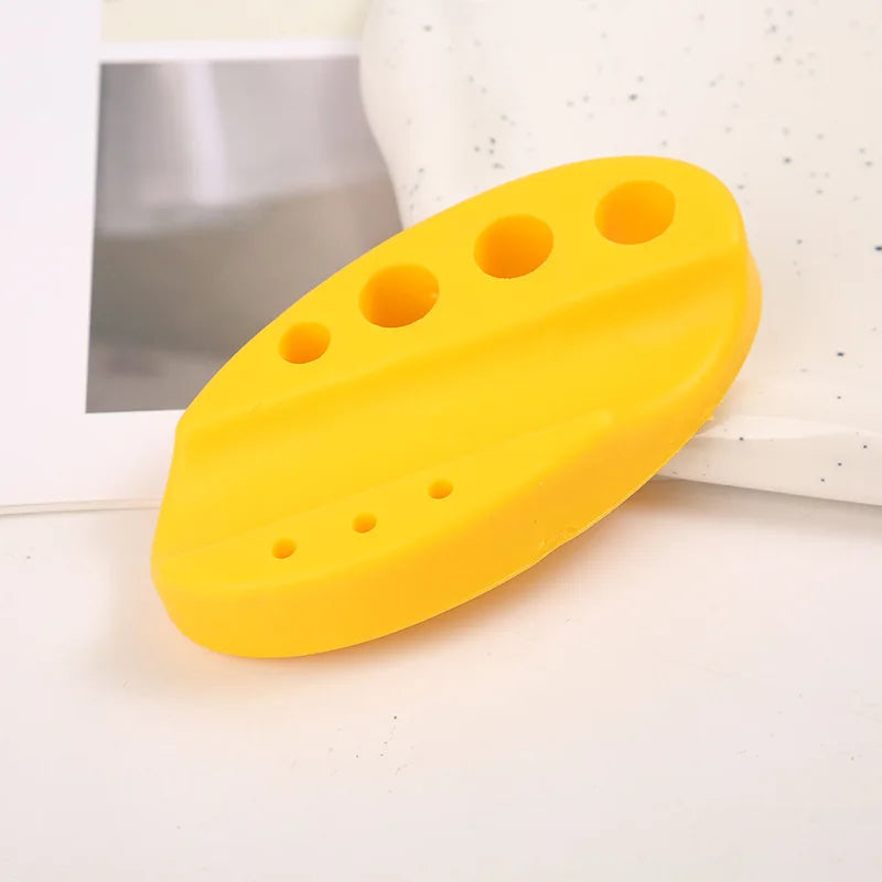 Oval Silicone Porta Cosmeticos Holder Stand For Microblading Pigment Ink Cup Machine Permanent Makeup Tattoo Accessories Supplie