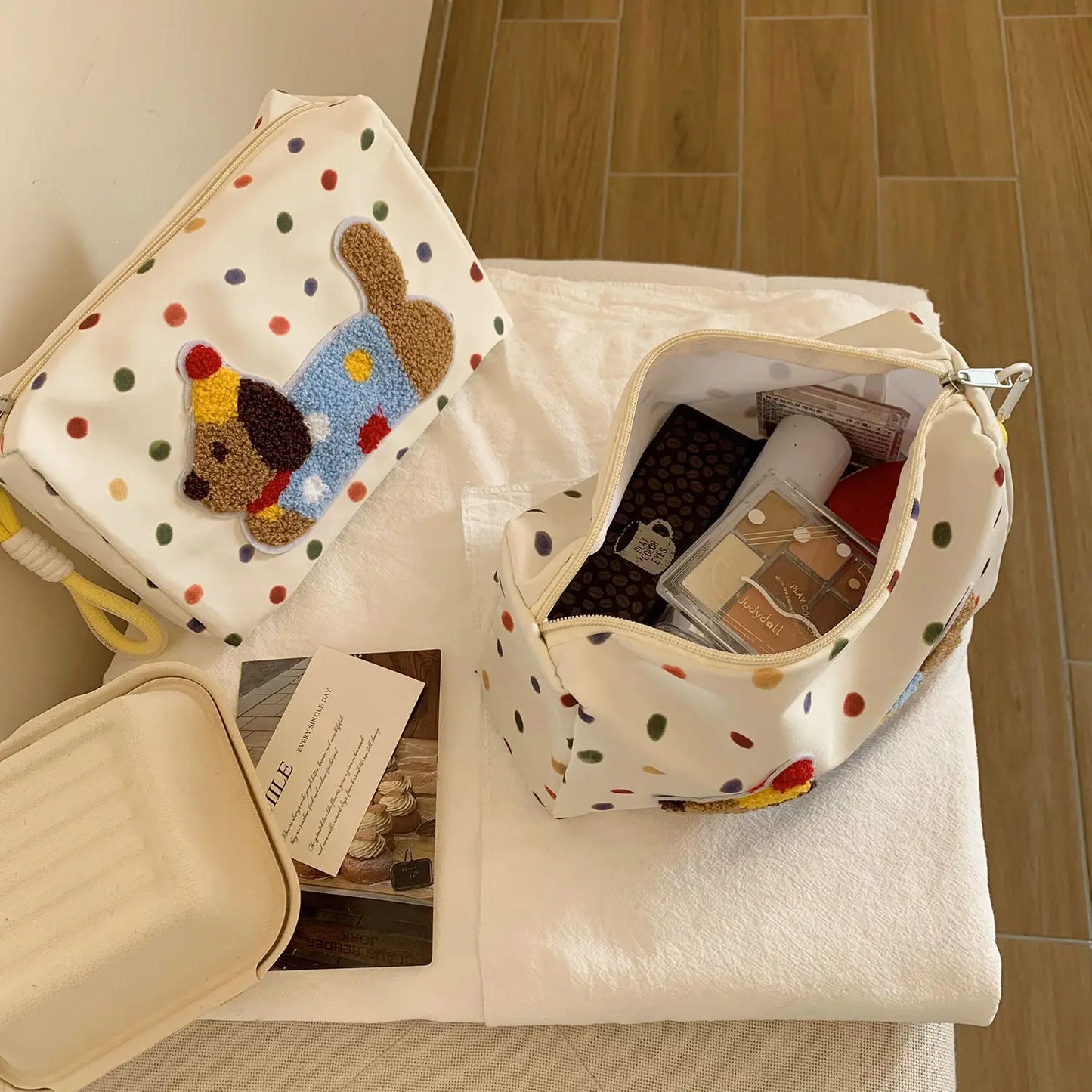 Large Capacity Makeup Organizer Bag Portable Travel Toiletry Case for Women Cosmetic Skincare Storage Waterproof сумка же