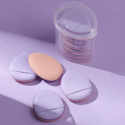 5/10Pcs Mini Finger Puff Foundation Small Air Cushion Powder Sponge Face Concealer BB Cream Cosmetic Applicator Makeup Tools
