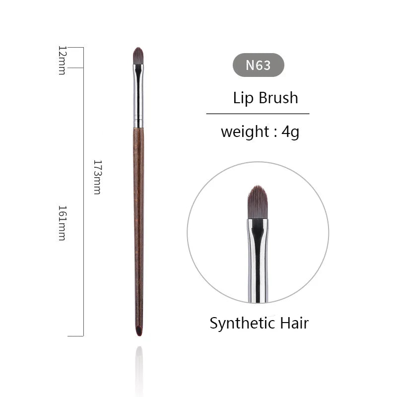 OVW Animal Hair Makeup Brush Complete Set 28PCS Lip Brushes Eyeshadow Brush Soft Makeup Brush Beauty Tools Smudge Brush Single