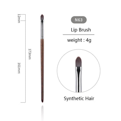 OVW Animal Hair Makeup Brush Complete Set 28PCS Lip Brushes Eyeshadow Brush Soft Makeup Brush Beauty Tools Smudge Brush Single