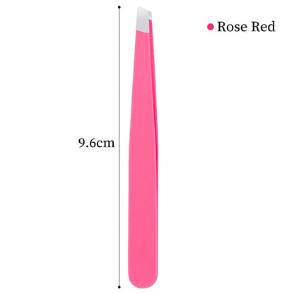 1 Pc Eyebrows Tweezers Trimmer Professional Beard Eyelash Brow Face Hair Removal Tweezer Beautfy Makeup Stainless Steel Tools