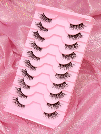 5/10Pairs 3D Mink Lashes Natural Eyelashes Dramatic False Eyelashes Faux Cils Makeup Wholesale Fake Eyelash Extension maquiagem