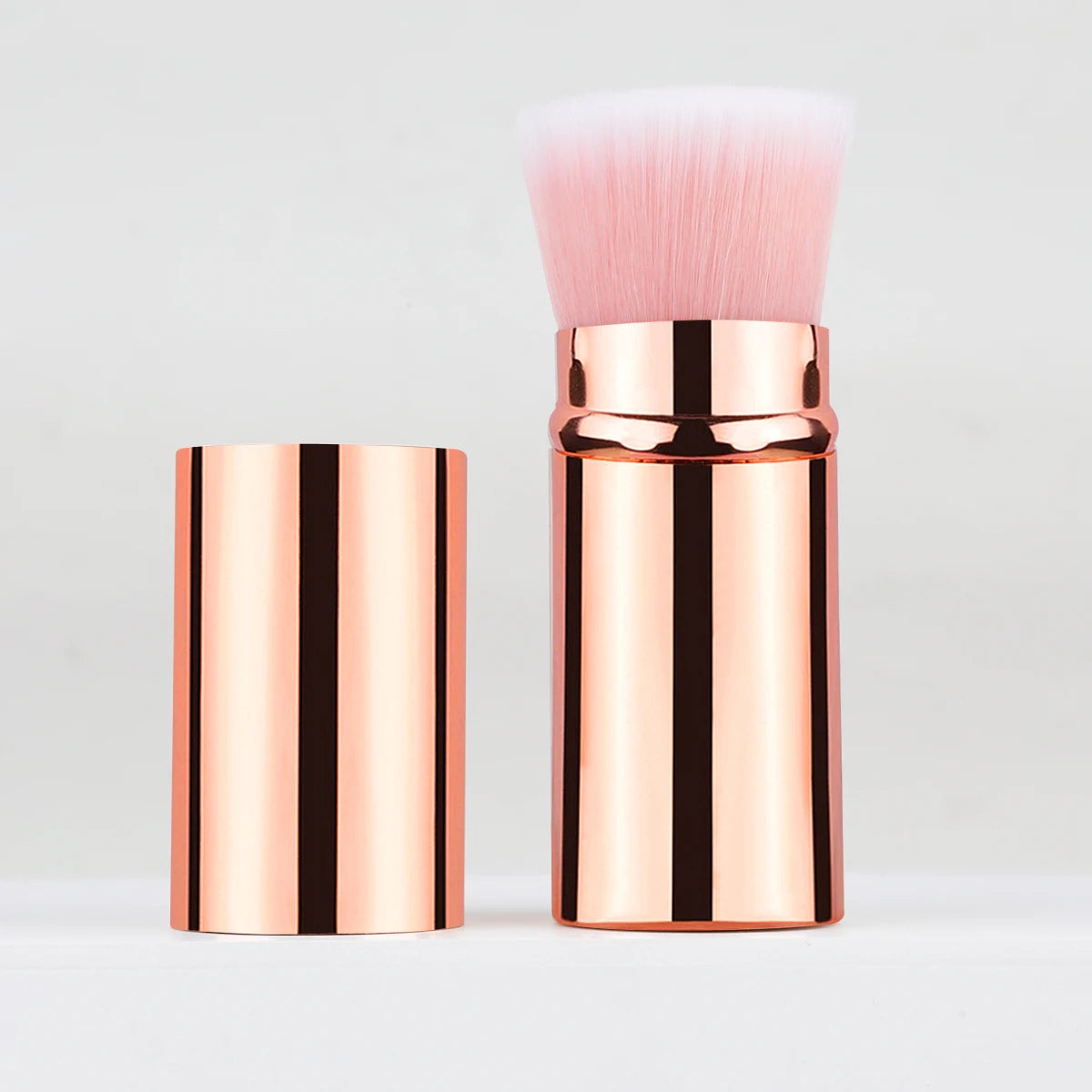 1pcs Professional Makeup Brushes Retractable Blusher Powder Foundation Face Concealer Kabuki Makeup Brush Cosmetic Tools