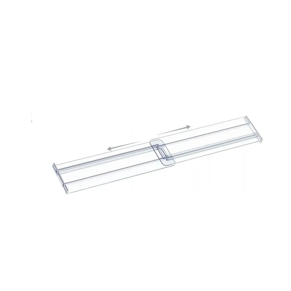 Drawer Dividers Organizers Adjustable Plastic Drawers Separators for Clothing Kitchen Utensils Makeup Office Storage