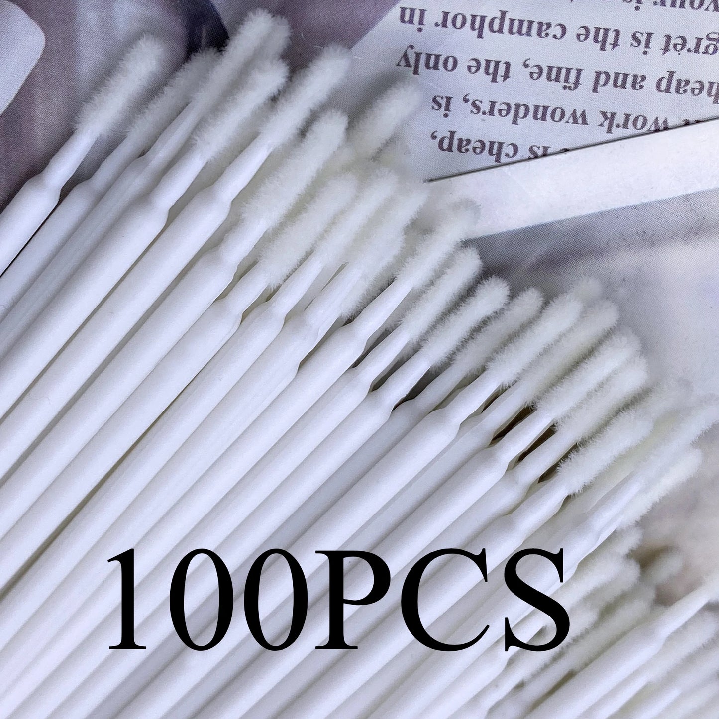 100/400pcs Micro Brush Disposable Lash Removing Swab Microbrush Mascara Wands Applicator Eyelash Extension Makeup brushes Tools