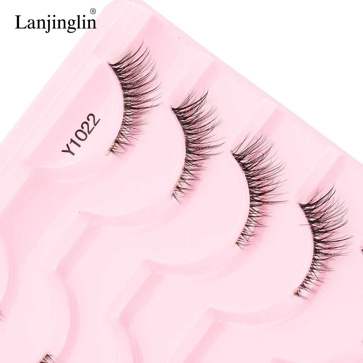 Fake Lashes 3/10 Pairs Half Lashes Cat Eye Natural Long Wispy 3D Mink Eyelash Reusable Makeup Tool Faux Cils maquillaje Cílios
