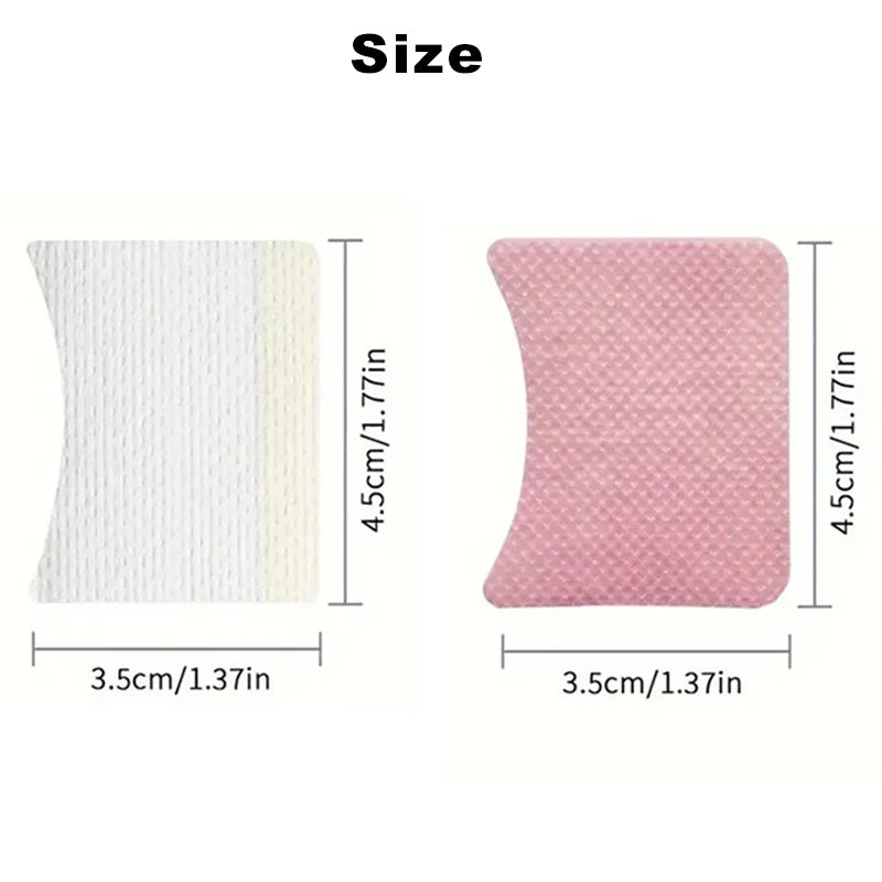 200/40Pcs Disposable Cotton Eyelashes Patch Sticker For Removing Eyelashes Under Eye Paper Patches Cleaning Tool Makeup Supplies