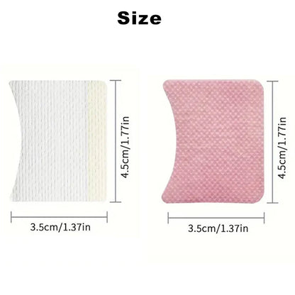 200/40Pcs Disposable Cotton Eyelashes Patch Sticker For Removing Eyelashes Under Eye Paper Patches Cleaning Tool Makeup Supplies