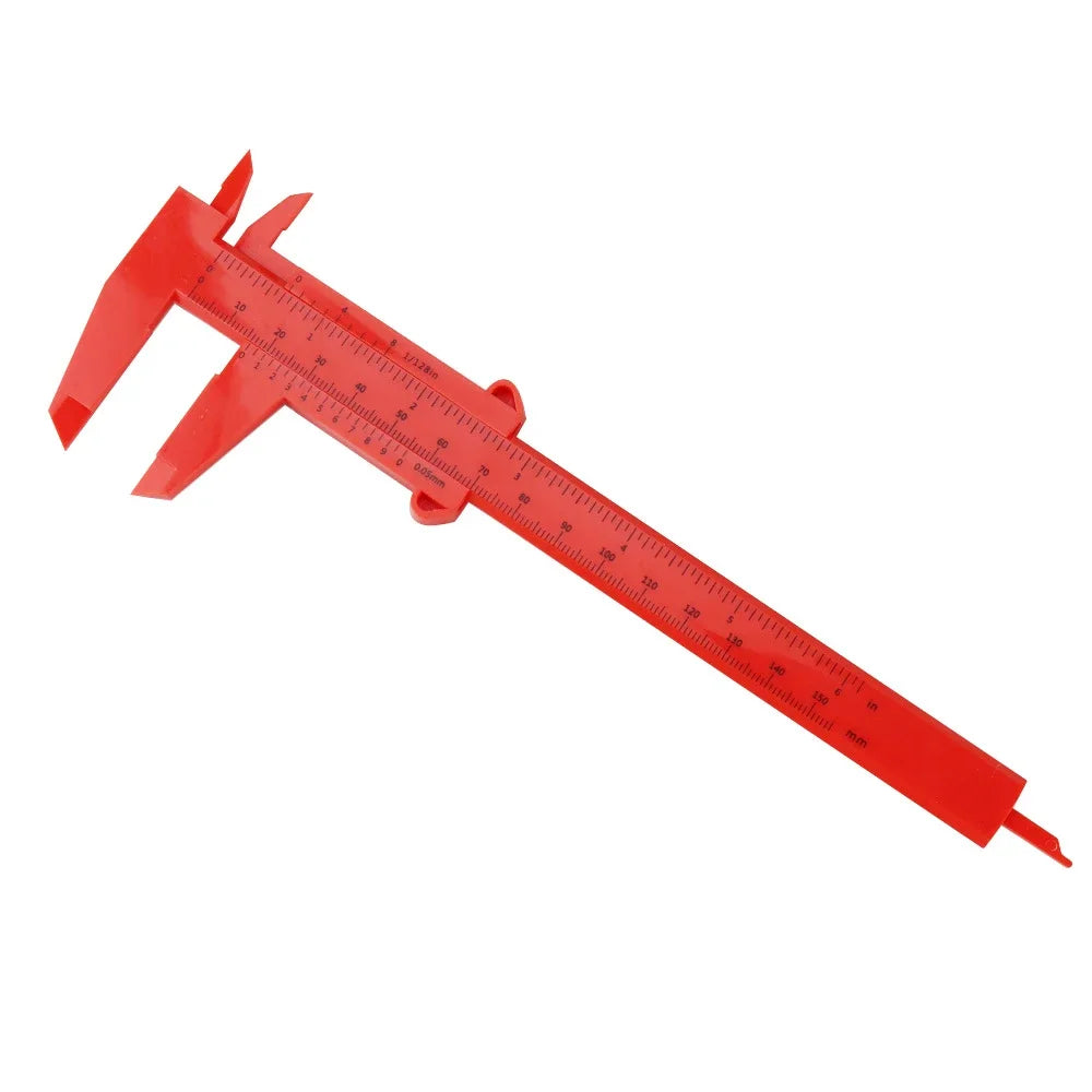 150mm Eyebrow Measuring Ruler Brow Mapping Vernier Caliper Double Scale Plastic Ruler for Eyebrow Tattoo Brow Makeup Tool