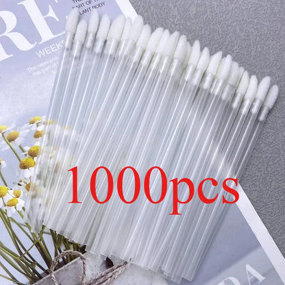 Wholesale 100/1000 PCS Disposable Lip Brush Women Accessories Lipstick Gloss Wands Applicator Perfect Best Make Up Tool Hotting