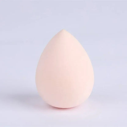 1pc Empty Transparent Puffs Drying Box Storage Case Portable Sponge Stand Cosmetic Egg Shaped Rack Makeup Puff Holder