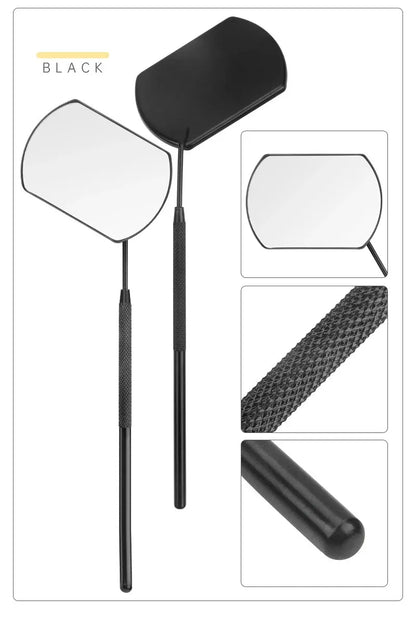 1 PCs Lash Extension Mirror Eyelash Extension Grafting Tools Stainless Steel Multifunction Checking Lash Mirror Beauty Makeup