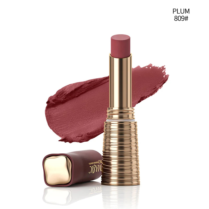 IMAGIC Lipstick Matte No-stick Lipstick Long Lasting  Waterproof Lip Stick Smudge-free Classic Highly Pigmented Lip Tint Makeup