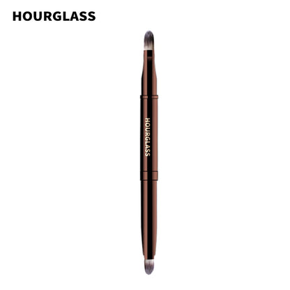 Hourglass Makeup Brush- No.16 Retractable Double-Ended Lip Brush Soft Fiber Hair Fashion Design Single Lip Brush