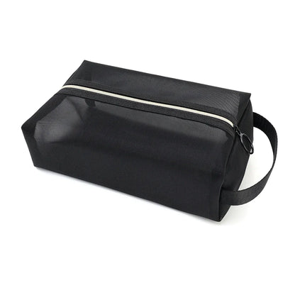 3pcs Mesh Clear Cosmetic Bags S/M/L Size Black Makeup Bag Portable Outdoors Travel Organizer Case Lipstick Storage Pouch Gifts