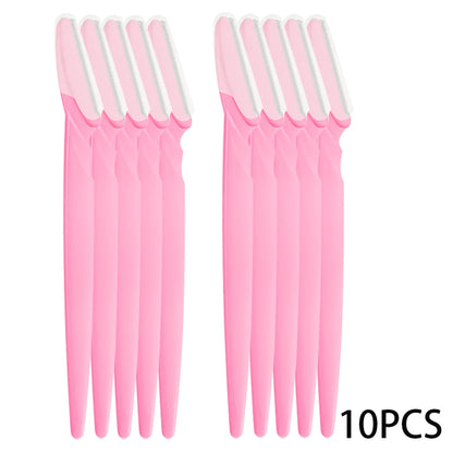 Eyebrow Razor Set Multipurpose Face Razors For Women and Men Dermaplaning Tool  Easy To Use Cutter Shaver Blades Makeup Tools