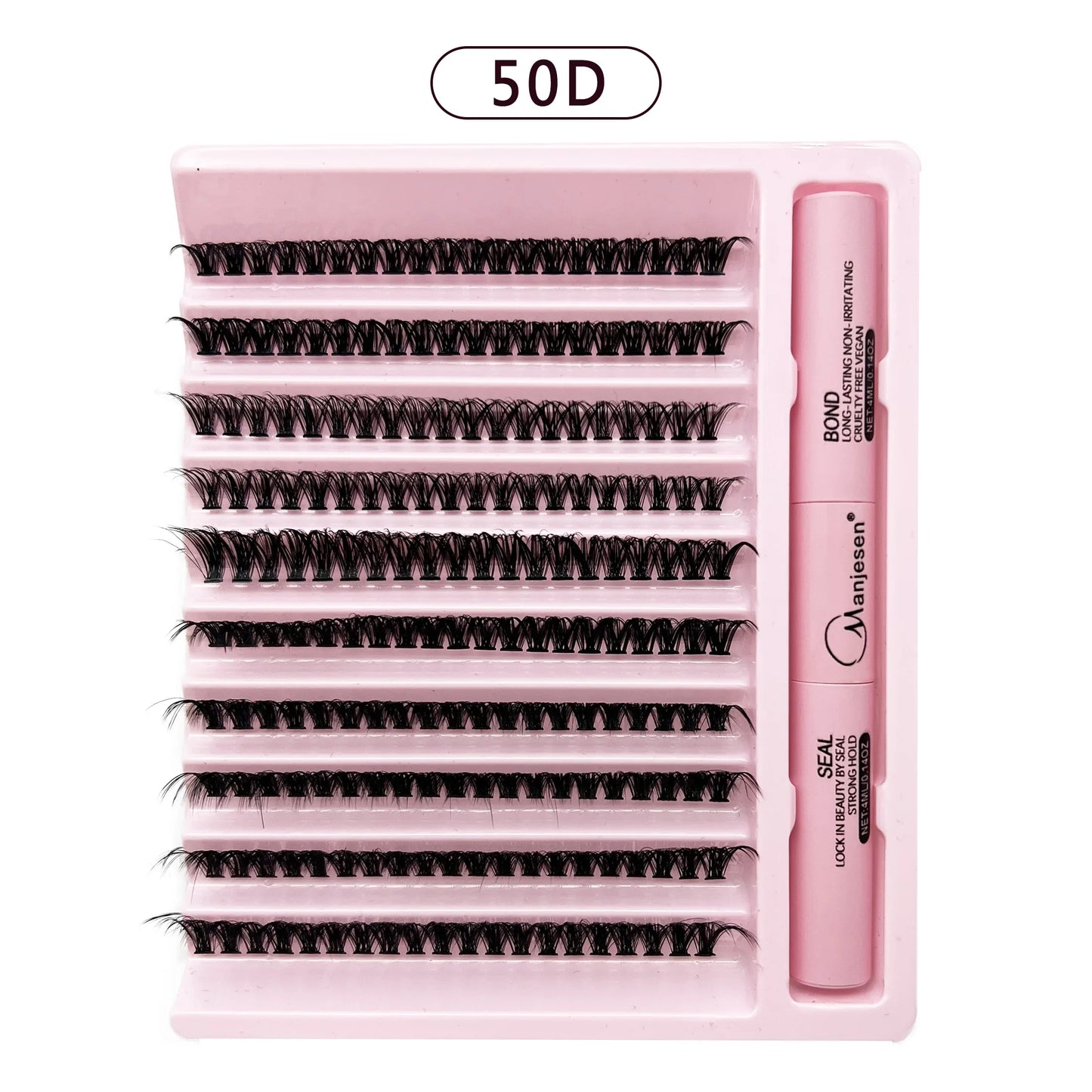 Eyelashes 200 PCS Clusters Lash Bond and Seal Makeup tools DIY Lashes Extension kit for gluing  Lashes Gluing Glue  Accessories