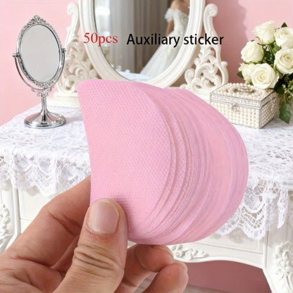53/50/3/1pc Eyeshadow Assistant Tape Set, Eye Makeup Tape Including Eye Shadow Tape, Eyeshadow Stickers, Eye Makeup Protector