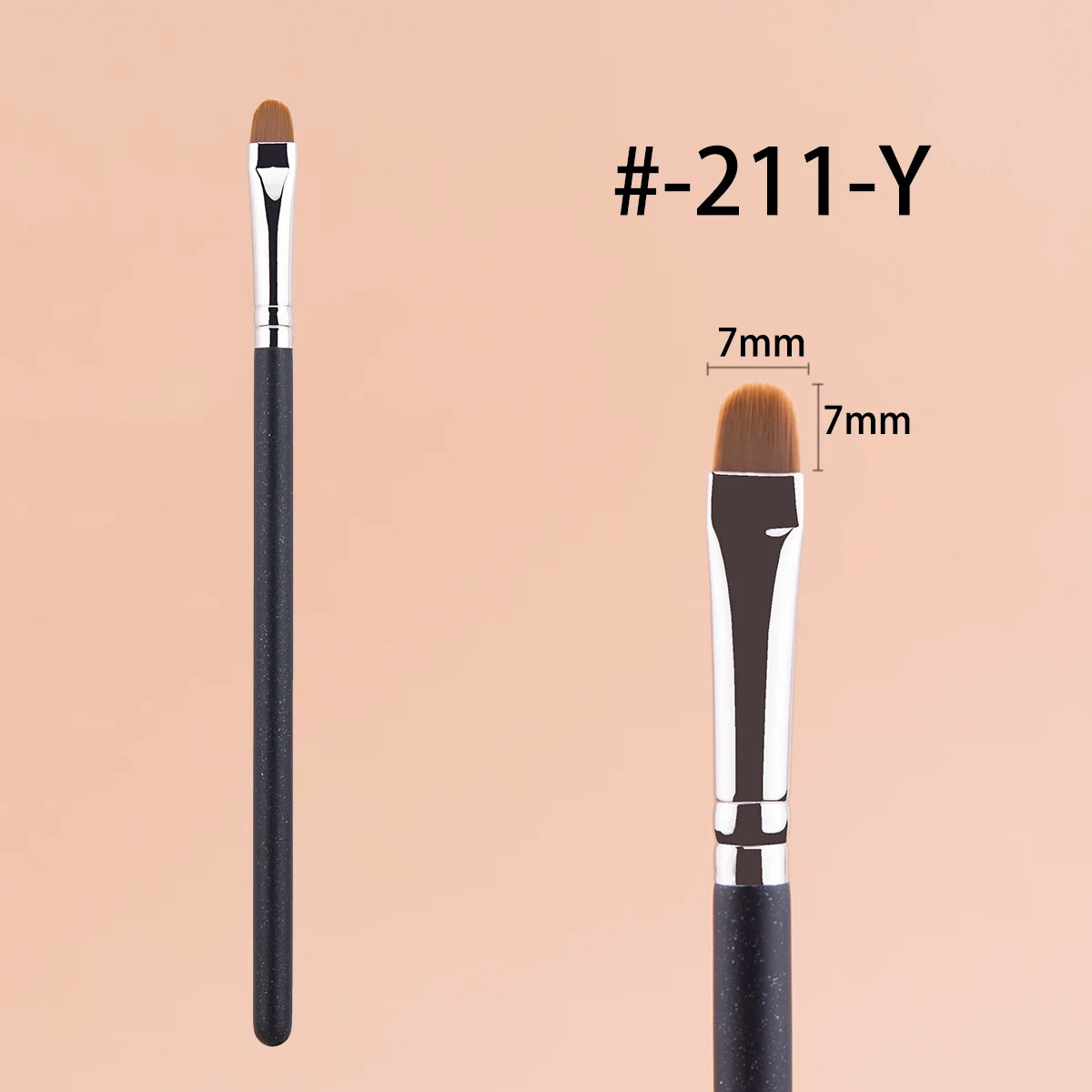 Eyebrow Concealer Brush Flat Eyebrow Brush Angled Ultra Thin Eye Line Concealer Makeup Brushes Precise Make Up Concealer Brush