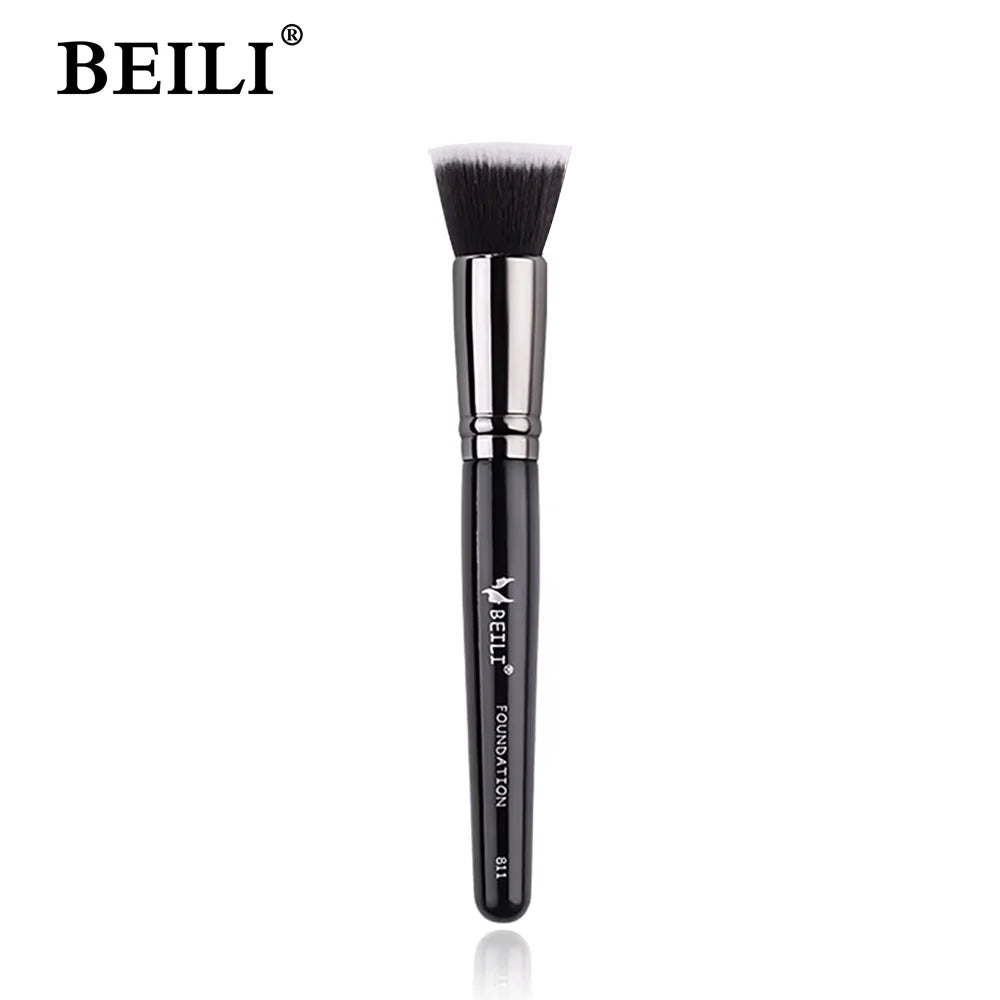1/3pcs Professional Classic Natural Eye Makeup Brushes Set Eyeshadow Eyebrow Blending Smokey Black Beauty Make up Brushes