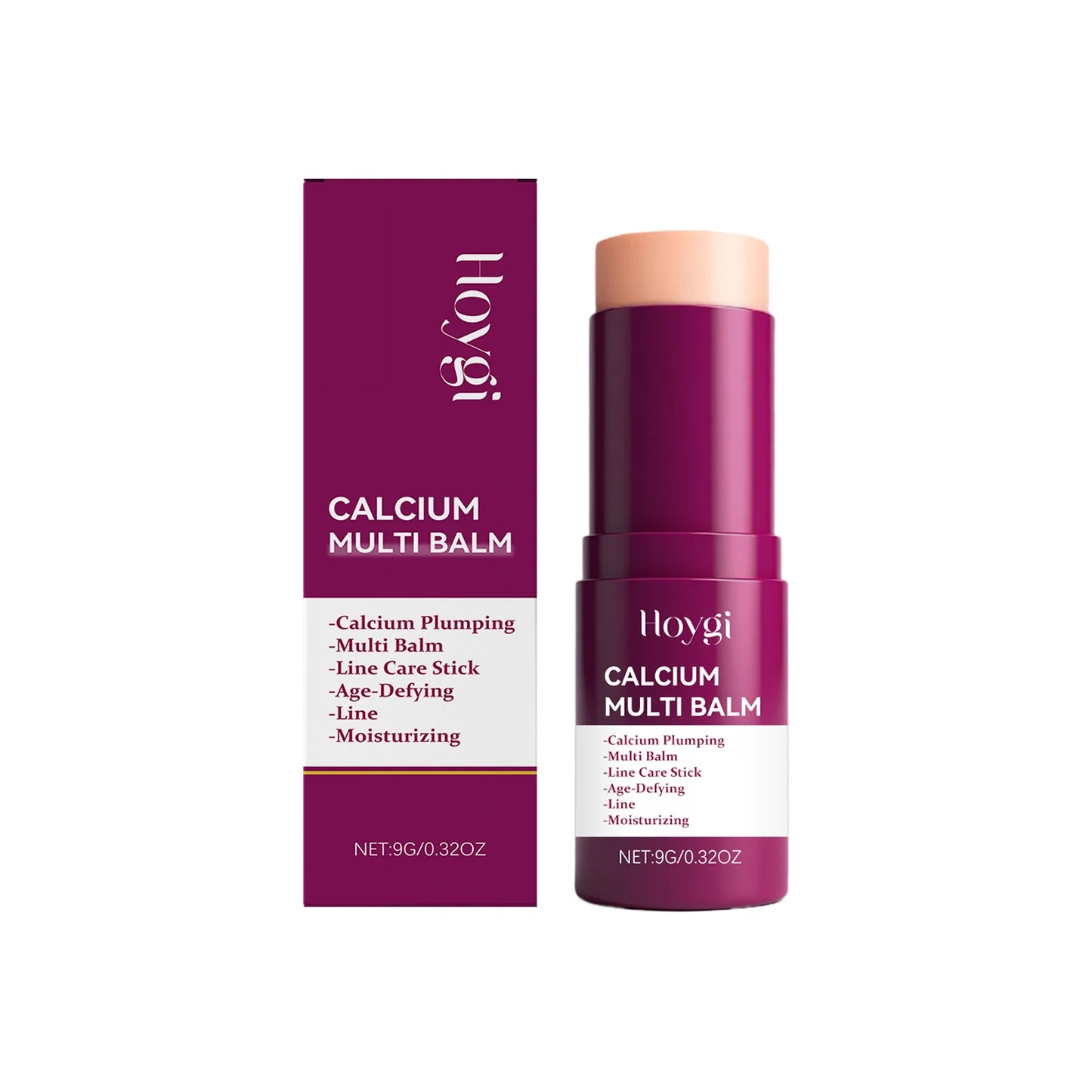 Hoygi Portable Solid Moisturizing Face Stick Lightweight Hydration Balm Winter Skincare Travel Friendly On the Go Moisturizer