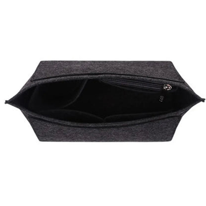 Felt Insert Bag Fits For Longchamp Handbag Liner Bag Felt Cloth Makeup Bag Support Travel Portable Insert Purse Organizer