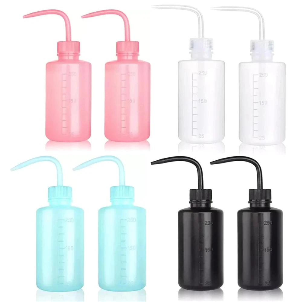 1Pc 250/500ml Plastic Tattoo Spray Bottle Lab Safety Wash Bottles Tattoo Squeeze Bottle Tattoo Accessories Microblading Supplies