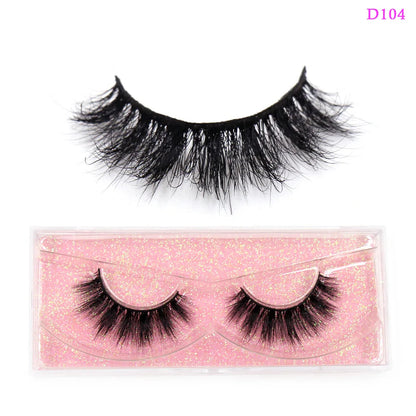 LEHUAMAO Eyelashes 3D Mink Lashes natural mink lashes for daily wear soft lashes Eyelash extension real Eyelash for makeup D103
